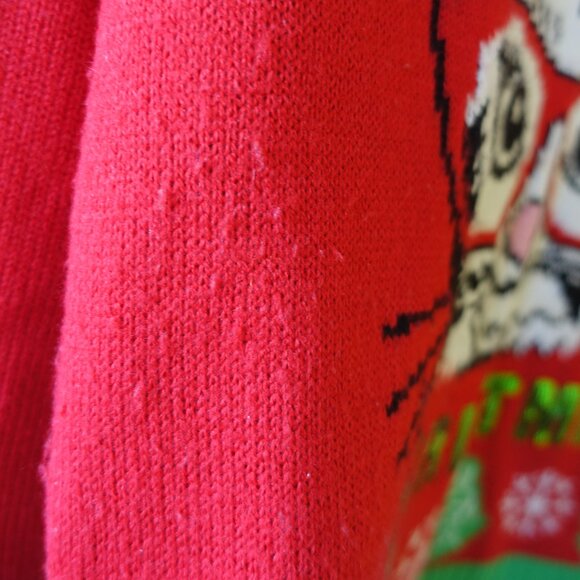 Ardene Meaowy Ugly Christmas Sweater Cat lady Xmas S SM Small - Picture 4 of 15